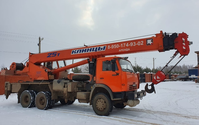 Автокран 55713