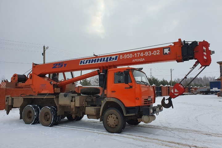 Автокран 55713